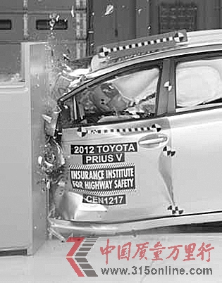 豐田凱美瑞和普銳斯碰撞測試均獲差評